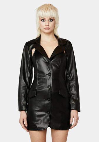 Head For Business Blazer Dress