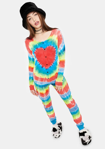 Chill In The Air Tie Dye Jumper