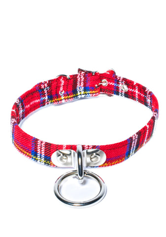 Plaid Dog Choker