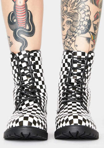 Abbey Road Combat Boots