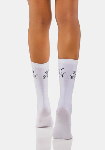 Can't Help It Crew Socks