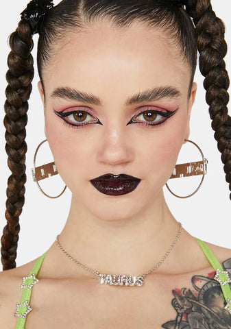 Truth About Taurus Rhinestone Necklace