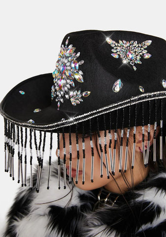 Midnight Dusty Fanfare Rhinestone Cowboy Hat