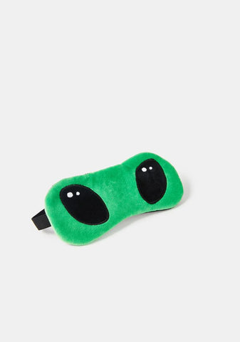 A-Sleepy Alien Plush Sleep Mask