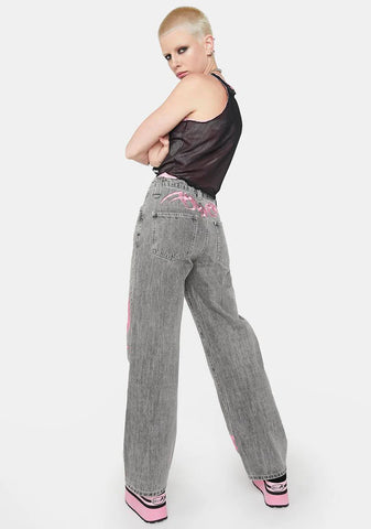 The Mystery Remains Wide Leg Pants