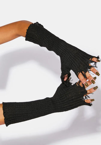 Atmosphere Distressed Arm Warmers
