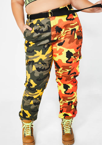 Dual Empowered Babe Camo Pants