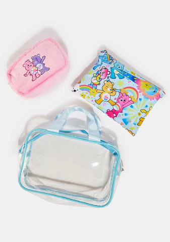 Care Bears Friends Till The End Cosmetic Bag Trio