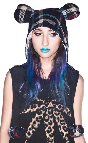 Ears Hat - Light Blue