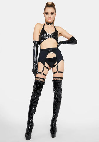 Hella Good Harness Garter Belt