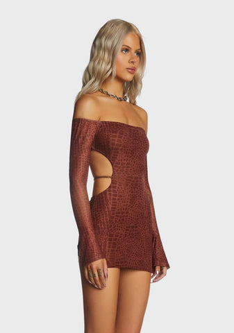 Cocoa Get Some Mesh Mini Dress