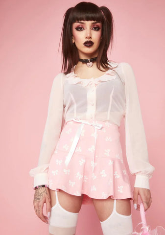 Playtime's Over Ruffled Skirt