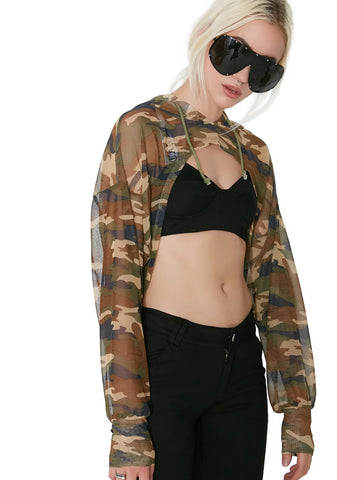 About Face Camo Hoodie