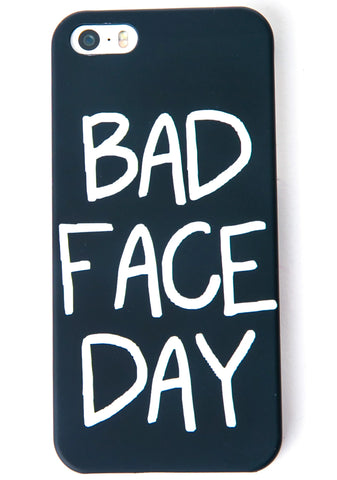 Bad Face Day iPhone 5 Case