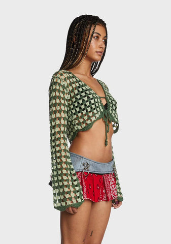 Music Lovers Unite Crochet Top