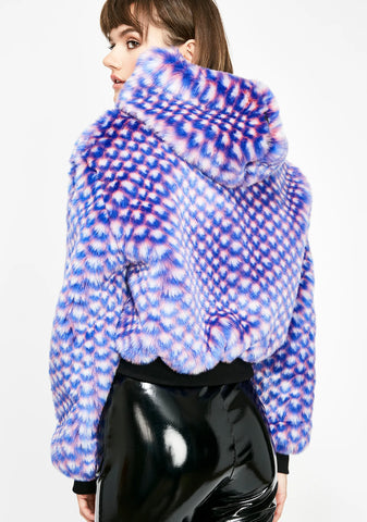 Shades Of Funk Furry Jacket