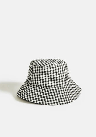 Pass For Perfect Houndstooth Bucket Hat