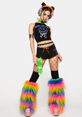 Mind Melter Dolphin Booty Shorts