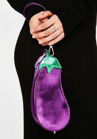 Eggplant Crossbody Bag