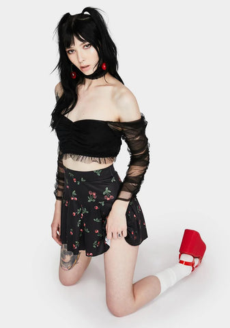 Sweet Secrets Pleated Skirt