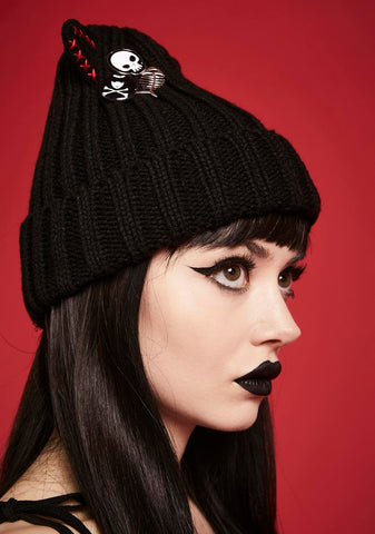 Nocturnal Lifestyle Cat Ear Beanie
