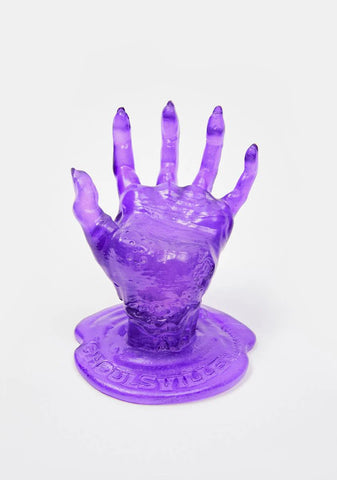 Putrid Purple Zombie Display Hand