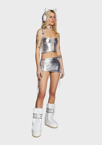 Dance Floor Queen Crop Top