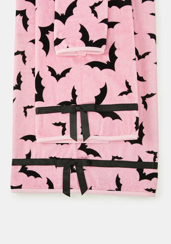 Sweet Bat Behavior Towel Set