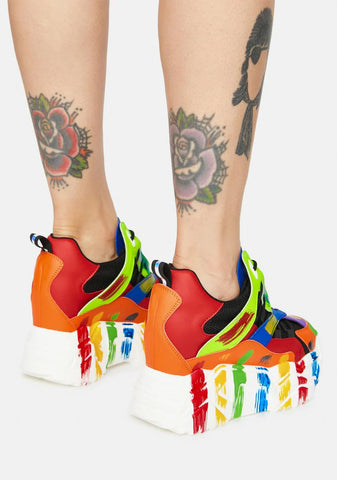 Rainbow Damson Sneaker