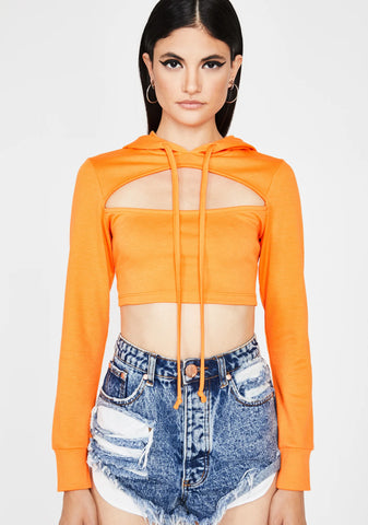 Juicy High Maintenance Crop Hoodie