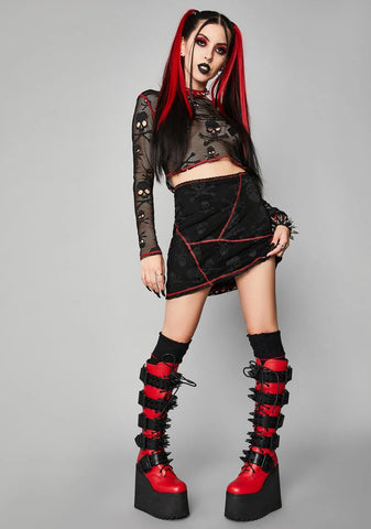 Sweet Revenge Mini Skirt