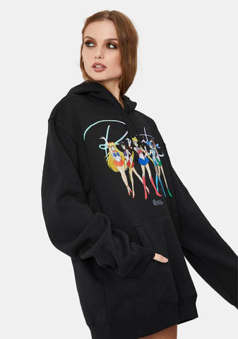 Black Sailor Moon Hoodie