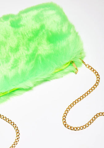 Slime Disposition Furry Shoulder Bag