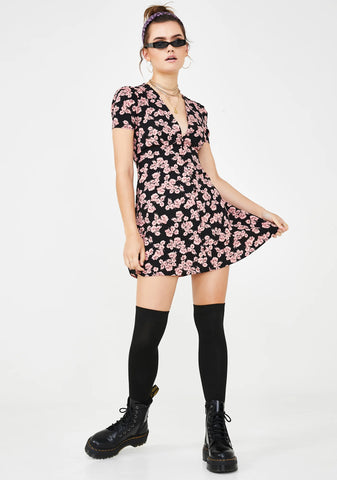 Daisy Crazy Floral Dress
