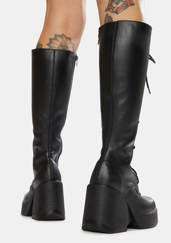 Phoenix Leather Knee High Boots