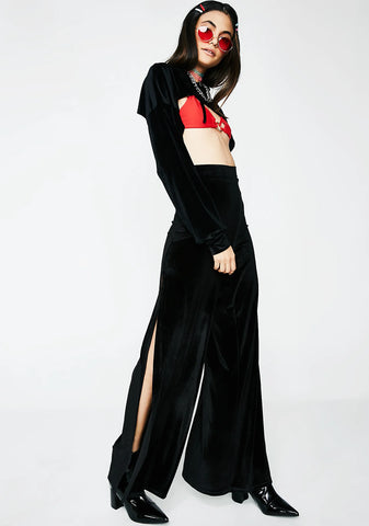 Make Em' Beg Velvet Pants