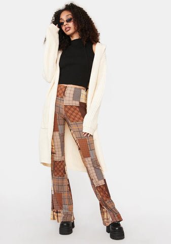 Morning Blush Long Knit Cardigan