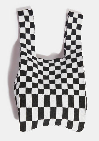 Multi Task Warrior Checkered Bag