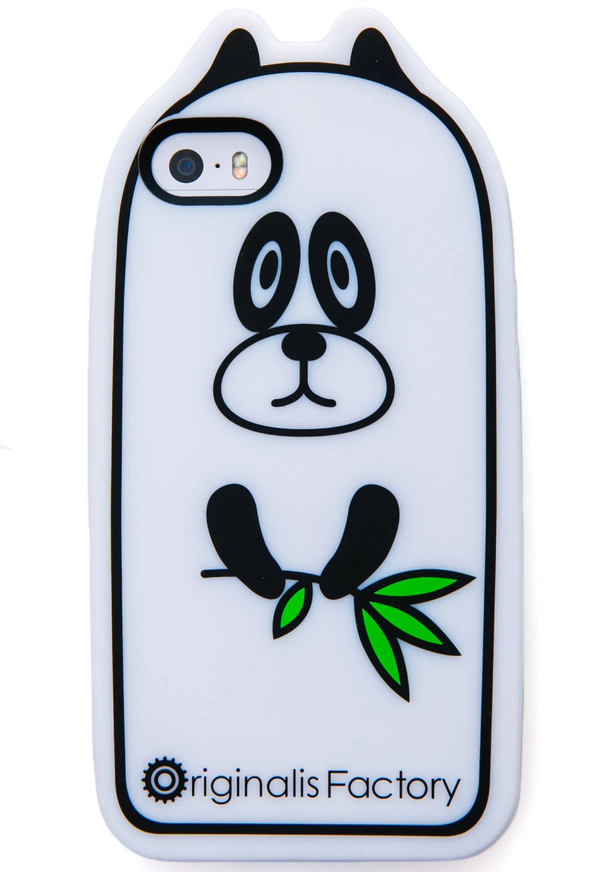 Smokin' Panda Grass iPhone 5 Case