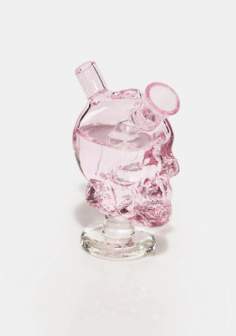 Live For Today Mini Skull Bong