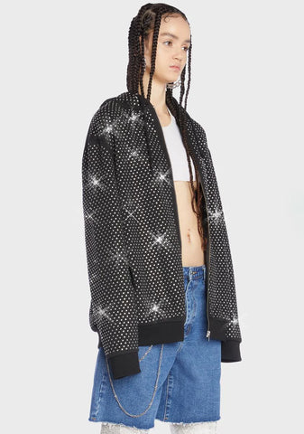 Street Stunner Rhinestone Hoodie