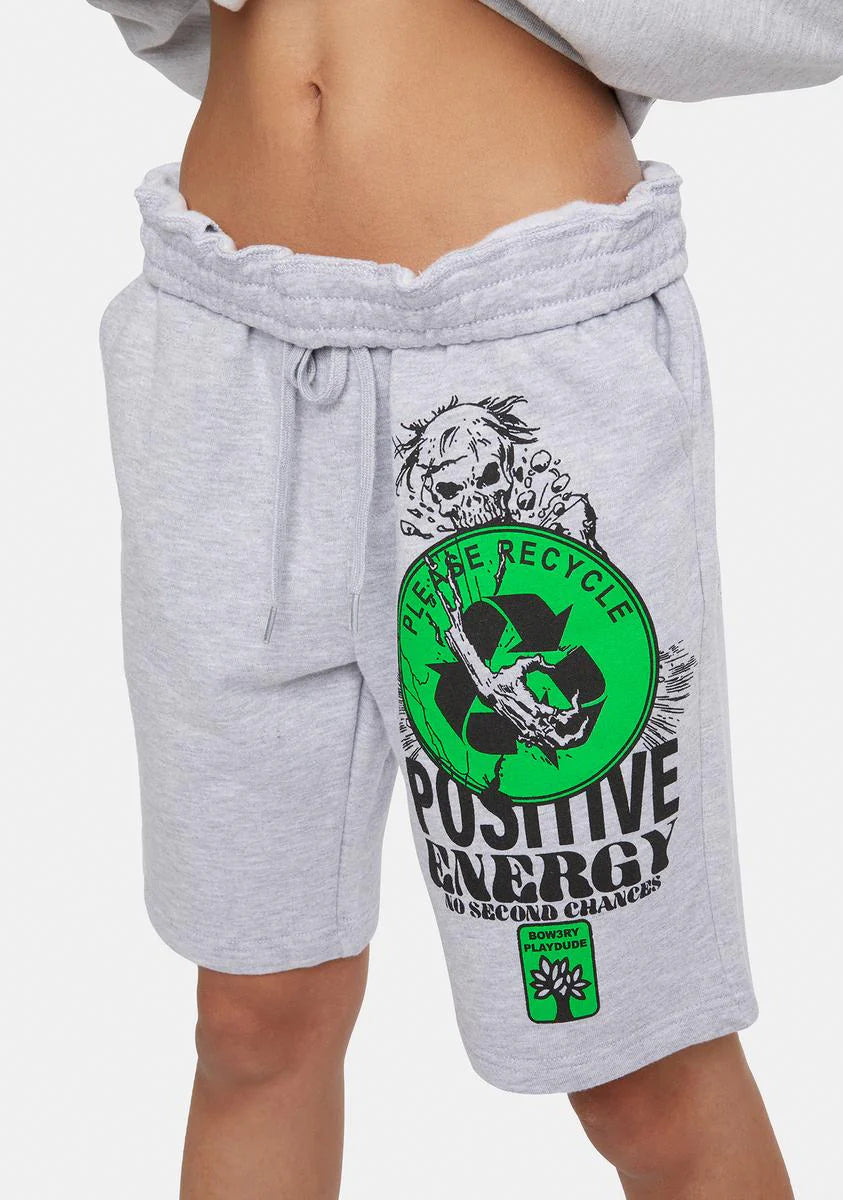 X Playdude Positive Energy Sweatshorts