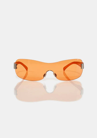 Molly Orange Sunglasses