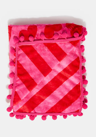 Loyal Maneater Fleece Throw Blanket