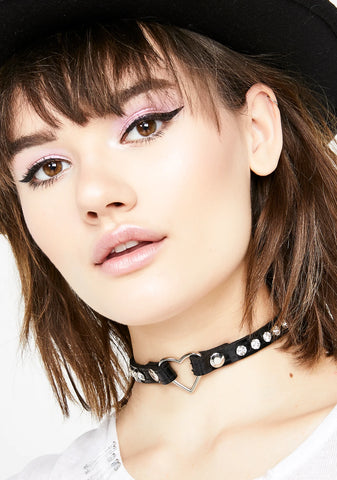Luxe Affair Heart Choker