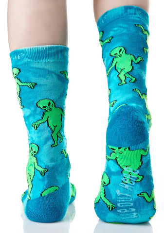 Alien Dance Party Socks