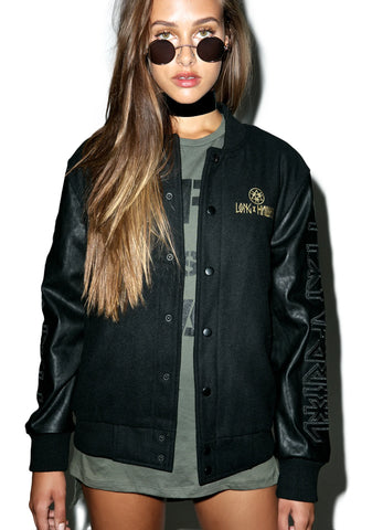 Mishka 2.0 Death Adder Chain Varsity Jacket