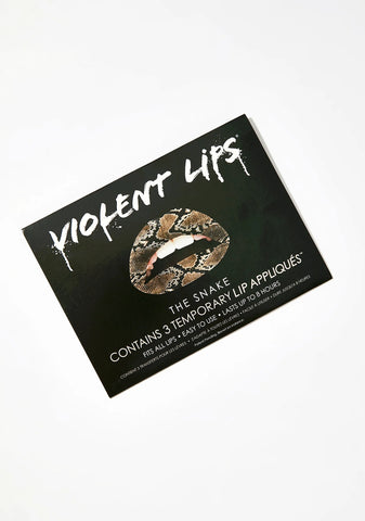 The Snake Lip Applique