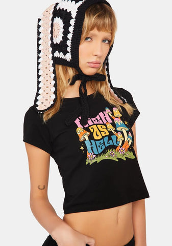 Say The Word Baby Tee