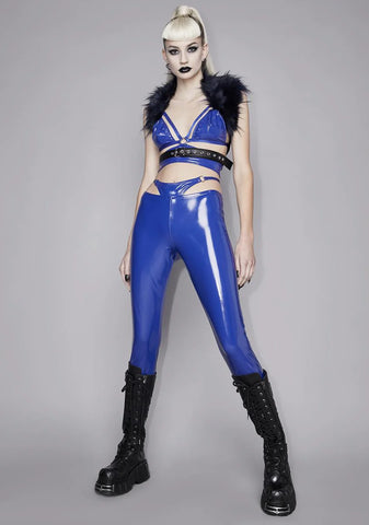 Had It Coming PVC O-Ring Bralette